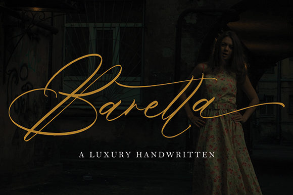 Baretta: A Magical Script Font for Branding Magic