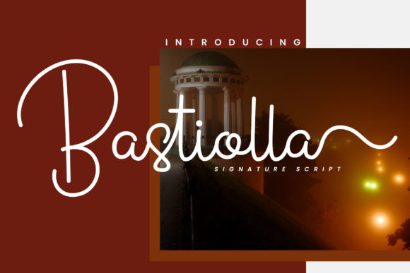 Bastiolla: A Handwritten Font for Editorial Design