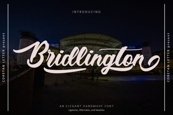 Bridlington: A Handwritten Font for Editorial Elegance