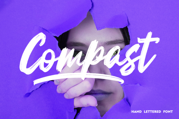 Compast: A Stylish Handwritten Font for Web Design