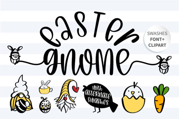 Easter Gnome Font for Digital Marketing