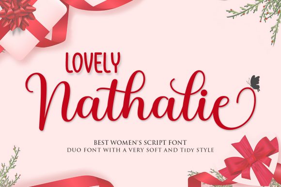 Enhance Your Editorial Design with the Lovely Nathalie Font