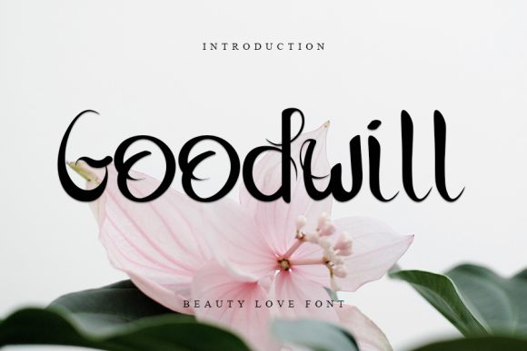 Goodwill: A Handwritten Font That Elevates Your Editorial Design