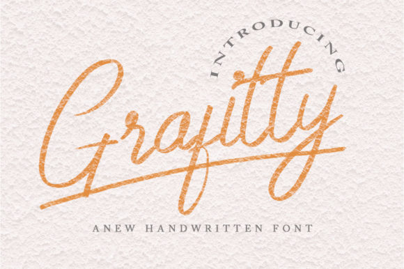 Grafitty: A Handwritten Font for Creative Makers