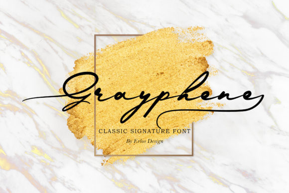 Grayphene: A Script Font That Elevates Editorial Design