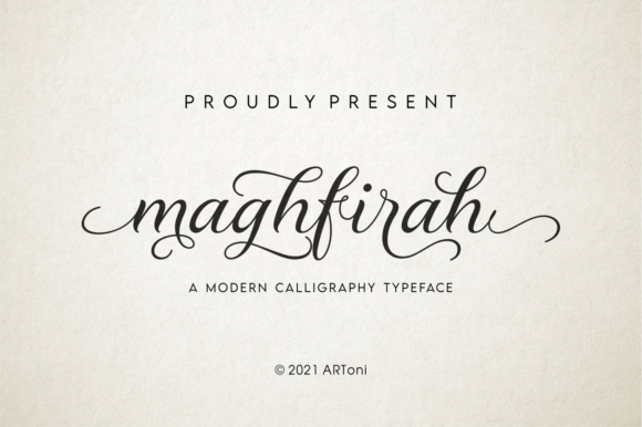 Maghfirah Font for Modern Web Design