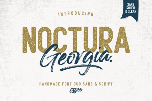 Noctura Georgia Font for Campaign Creatives