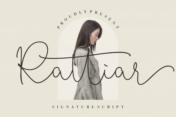 Rattiar: A Handwritten Font with Digital Elegance