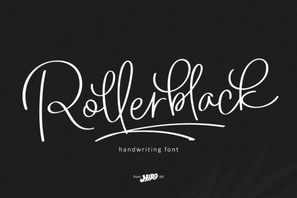 Rollerblack: A Stylish Font for Polished Branding