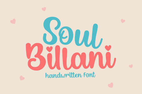 Soul Billani: A Font That Elevates Handmade Creations
