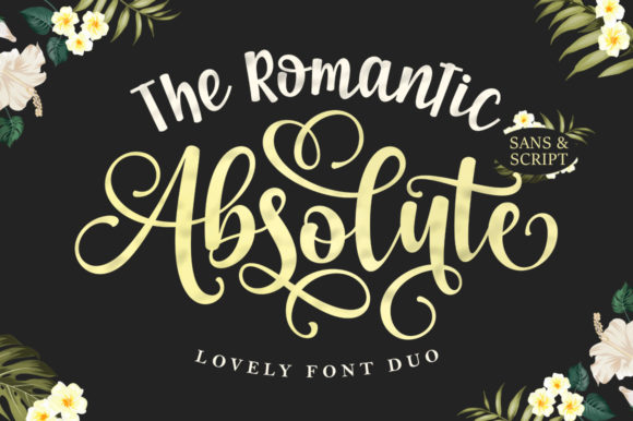 The Romantic Absolute: A Graceful Font for Branding Projects