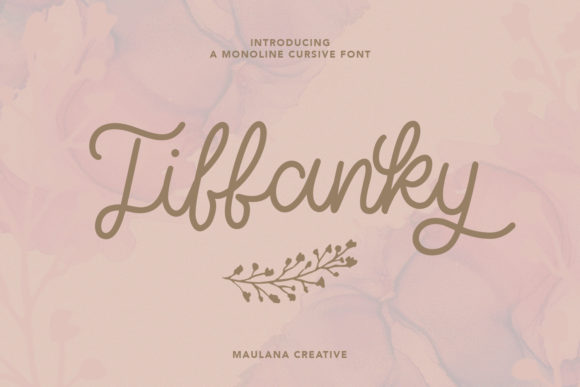 Tiffanky Script Font Review