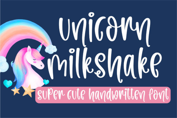 Unicorn Milkshake Font Review for Web Design