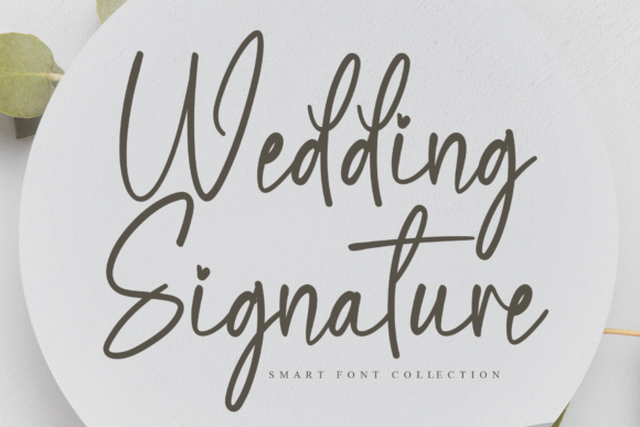 Wedding Signature Font for Polished Branding