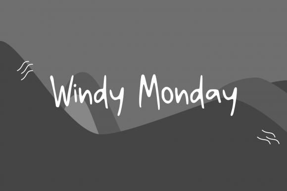 Windy Monday Font for Bold Branding and Visual Impact